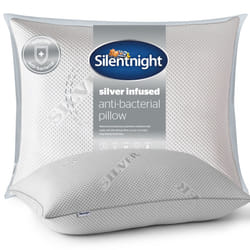 Silentnight Wellbeing Silver Infused Pillow, Anti Allergy