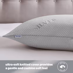 Silentnight Wellbeing Silver Infused Pillow, Anti Allergy