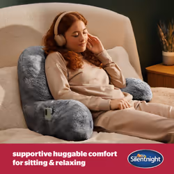 Silentnight Cosy Cuddles Cuddle Pillow Reading Support