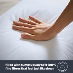 Silentnight Hotel Collection Soft As Down Pillow Medium Support