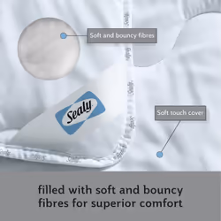 Sealy Deeply Full 10.5 Tog Luxury Duvet All Season - Double
