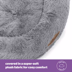 SilentNight Calming Donut Pet Bed - SilentNight Calming Donut Pet Bed XS