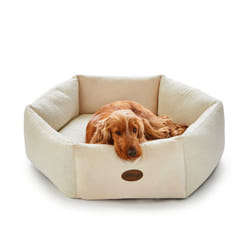 Silentnight Deep Sleep Donut Pet Bed Calming and Cocooning Premium Velvety Soft - Small
