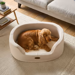 Silentnight Orthopaedic Donut Pet Bed Calming Contoured Support for Dogs - Large