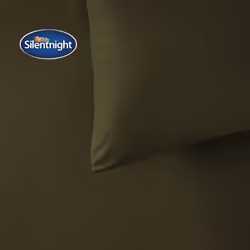 Silentnight Supersoft Duvet Set Easy Care Cosy - Double, Olive Green