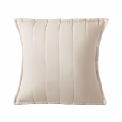 Silentnight Supersoft Quilted Cushion or Bedspread - Cushion, Natural