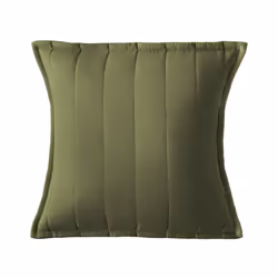 Silentnight Supersoft Quilted Cushion or Bedspread - Cushion, Green