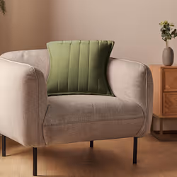 Silentnight Supersoft Quilted Cushion or Bedspread - Cushion, Green
