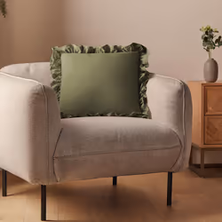 Silentnight Supersoft Ruffle Cushion 45 x 45 cm - Green