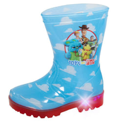 Disney Toy Story Light Up Wellington Boots Kids Rain Snow Shoes Wellies Wellys - UK 10 Child