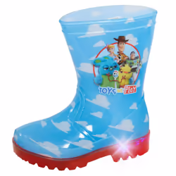 Disney Toy Story Light Up Wellington Boots Kids Rain Snow Shoes Wellies Wellys - UK 11 Child