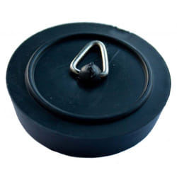 1 3/4" Black Sink Bath Plug - Oracstar Sink Polythene 34 Pps28 -  oracstar plug black sinkbath polythene 1 34 pps28
