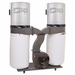 SIP 3HP Double Cartridge Dust Collector Package