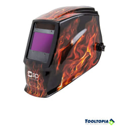 The SIP Meteor 2300F Electronic Grindig/Welding Headshield Auto Darkening Mask