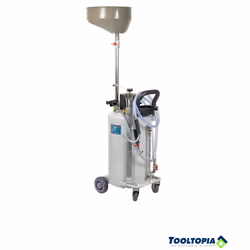 The SIP 80ltr Suction Waste Oil Drainer 80ltr Heavy-Duty Steel Tank