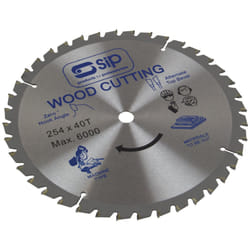 SIP 10" 254 x 16mm TCT40 Circular Blade