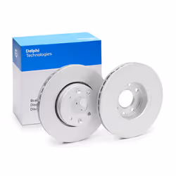 DELPHI Brake disc RENAULT: Clio 4, Kangoo II Express, Captur, DACIA: SANDERO 2, LOGAN MCV 2, SMART: Forfour II Hatchback, Fortwo III Coupe BG4459C - Additional view 7