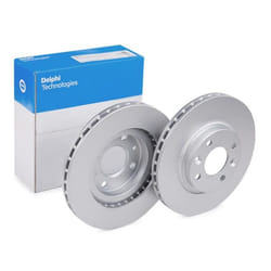 DELPHI Brake disc RENAULT: Clio 4, Clio V Hatchback, Twingo 3, DACIA: SANDERO 2, LOGAN MCV 2, Sandero III, SMART: Forfour II Hatchback BG4570C
