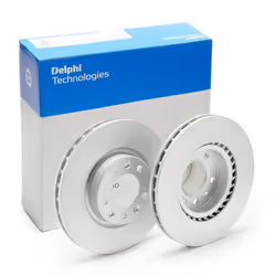 DELPHI Brake disc CITROËN: C4 Picasso 2, C4 Grand Picasso 2, Berlingo II Van, PEUGEOT: 308 II Hatchback, 308 SW 2, Partner III Van BG4669C 1642765080 - Additional view 7