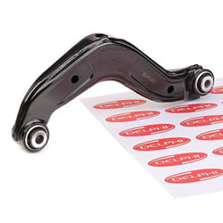 DELPHI TC3087 Suspension arm without ball joint Left, Upper Control Arm Sheet Steel AUDI: A4 B6/B7 Convertible, A4 B7 Avant, A4 B7 Saloon