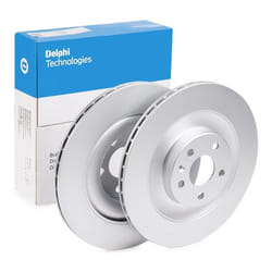 DELPHI Brake disc VOLVO: XC90 II, XC40 20mm 5 Vented Coated High-carbon BG4948C 32300814,31400779,31687441 Brake rotor, Brake discs, Brake rotors