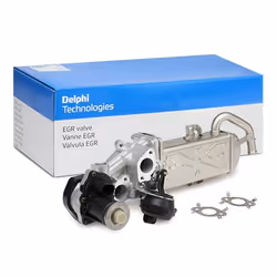 EGR valve; DELPHI; Electric; for VOLKSWAGEN, SKODA, AUDI, SEAT, VW; 03L131512AP, 03L131512AT, 03L131512BB, 03L131512BJ, 03L13 ...