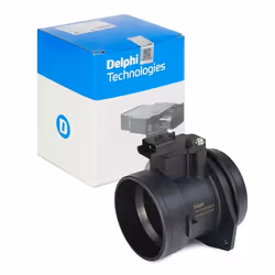Mass air flow sensor; DELPHI; with housing; for PEUGEOT, CITROËN, DS; 1920RL, 1920RL, 1920RL