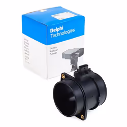 Mass air flow sensor; DELPHI; with housing; for KIA, HYUNDAI; 281642F000, 281642F000