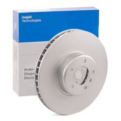 DELPHI Brake disc BMW: 5 Saloon, 5 Touring, 6 Coupe 36mm 5 Vented Coated High-carbon BG9321C 34116766871,34116779467 Brake rotor, Brake discs