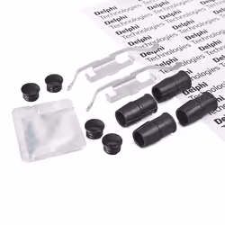 Accessory Kit, disc brake pads; DELPHI; for BMW, MINI