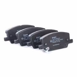 DELPHI LP3482 Brake pad set with acoustic wear warning with anti-squeak plate without accessories VAUXHALL: Mokka / Mokka X, Insignia Mk2