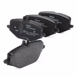 DELPHI LP3622 Brake pad set prepared for wear warning indicator with anti-squeak plate with accessories MERCEDES-BENZ: GLS, GLE, G-Class