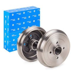 DELPHI BF574 Brake Drum 244 NISSAN: Note II Hatchback