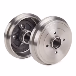 DELPHI BF574 Brake Drum 244 NISSAN: Note II Hatchback