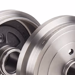 DELPHI BF574 Brake Drum 244 NISSAN: Note II Hatchback