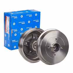 Brake Drum; DELPHI; with ABS sensor ring, with wheel bearing 234; for RENAULT; 432006468R, 432020717R, 432027346R, 432029521R ...