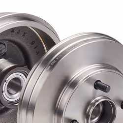 DELPHI BFR589 Brake Drum with ABS sensor ring, with wheel bearing 240