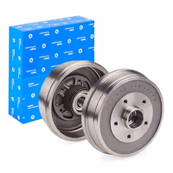 Brake Drum; DELPHI; with ABS sensor ring, with wheel bearing 261; for DACIA, RENAULT; 432000022R, 432000023R, 432005445R, 432 ...