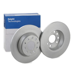 DELPHI Brake disc VOLKSWAGEN: Passat B6 Saloon, Passat B7 Variant, Passat B7 Saloon, AUDI: A3 Sportback, A3 Hatchback, Q3, SKODA: Octavia II Hatchback