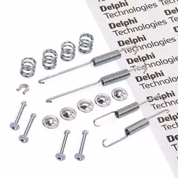 Accessory Kit, brake shoes; DELPHI; for TOYOTA, SUZUKI, RENAULT