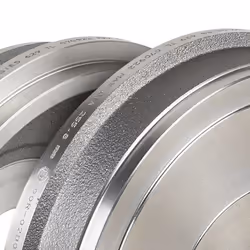 DELPHI BF629 Brake Drum 302 FIAT: Doblo II Estate, Doblo II Box Body / Estate, VAUXHALL: Combo Mk3