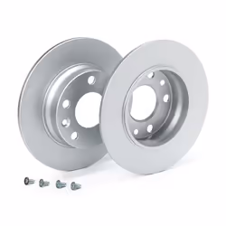 DELPHI Brake disc RENAULT: Megane 4 8mm 5 solid Coated BG5147C 440A06575R Brake rotor, Brake discs, Brake rotors