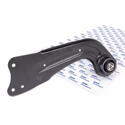 Suspension arm; DELPHI; without ball joint Rear Axle Left, Front Trailing Arm Sheet Steel; for VOLKSWAGEN, AUDI, SKODA, SEAT, ...