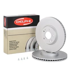 DELPHI Brake disc HYUNDAI: SANTA FE 2, SANTA FE 3, Santa Fé IV, KIA: SORENTO 3, SORENTO 2 28mm 5 Vented Coated BG9056C 517122B700,517122P700