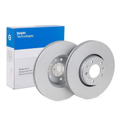 DELPHI Brake disc PEUGEOT: Expert II Tepee, 508 I Saloon, 508 I SW, CITROËN: Dispatch II Van, C5 3, C5 III Estate, FIAT: Scudo II Van BG4083C,424924