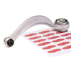 DELPHI TC3552 Suspension arm without ball joint Left, Right, Lower, Front Control Arm Aluminium JAGUAR: XF Saloon, S-Type, XF Sportbrake