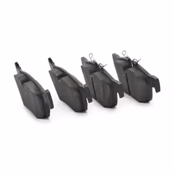 DELPHI LP3312 Brake pad set prepared for wear warning indicator with anti-squeak plate without accessories VOLVO: S90 II, V90 II Estate, XC60 II