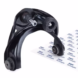 Suspension arm; DELPHI; with ball joint Upper, Right Control Arm Sheet Steel; for MAZDA; GS1D34200A, GS1D34200B, GS1D34200C