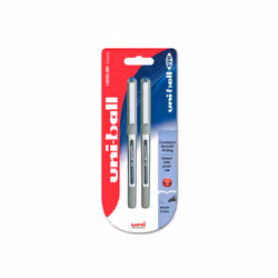 uni-ball 153486276 Eye Fine UB-157 Rollerball Pen - Blue, Pack of 2