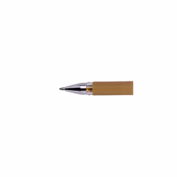 uni-ball 153486323 1 mm UM-153 Signo Broad Metallic Rollerball Pen with Super Ink - Gold